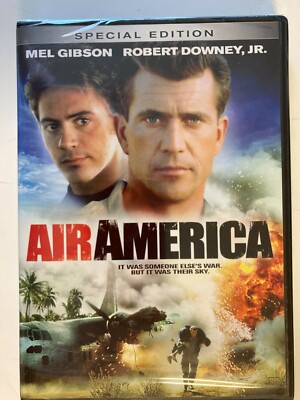 Air America (DVD, 1990)(new) Mel Gibson, Robert Downey Jr