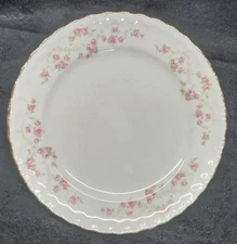 VINTAGE POPE GOSSER STERLING "FLORENCE" DINNER PLATE 10" DIAMETER