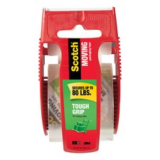 Scotch  Tough Grip Moving Packaging Tape 150, 1.88 in x 22.2 yd 48 mm x20,3 m 
