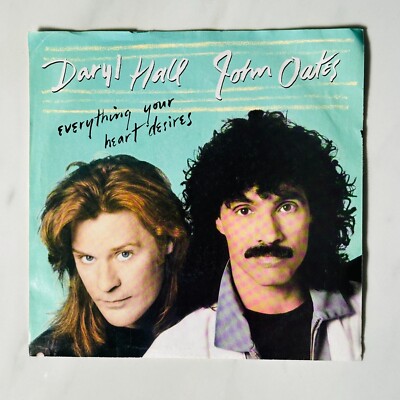 Hall & Oates - Everything Your Heart Desires / Realove -Single 7'' 45 rpm Records