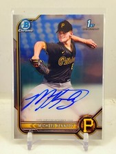 2022 Bowman Chrome 1st Michael Kennedy Base Auto Pirates ROOKIE RC Autograph C4