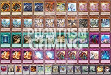 Mazzo Righello Ieratico Mangiatore di Stelle Rottami Drago Lama Cremisi Occhio Grande Yugioh