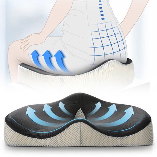 Sitzkissen Orthopädisch Memory-Schaum Sitzkissen Ergonomisches Steißbeinkissen. - Bild 3 von 20