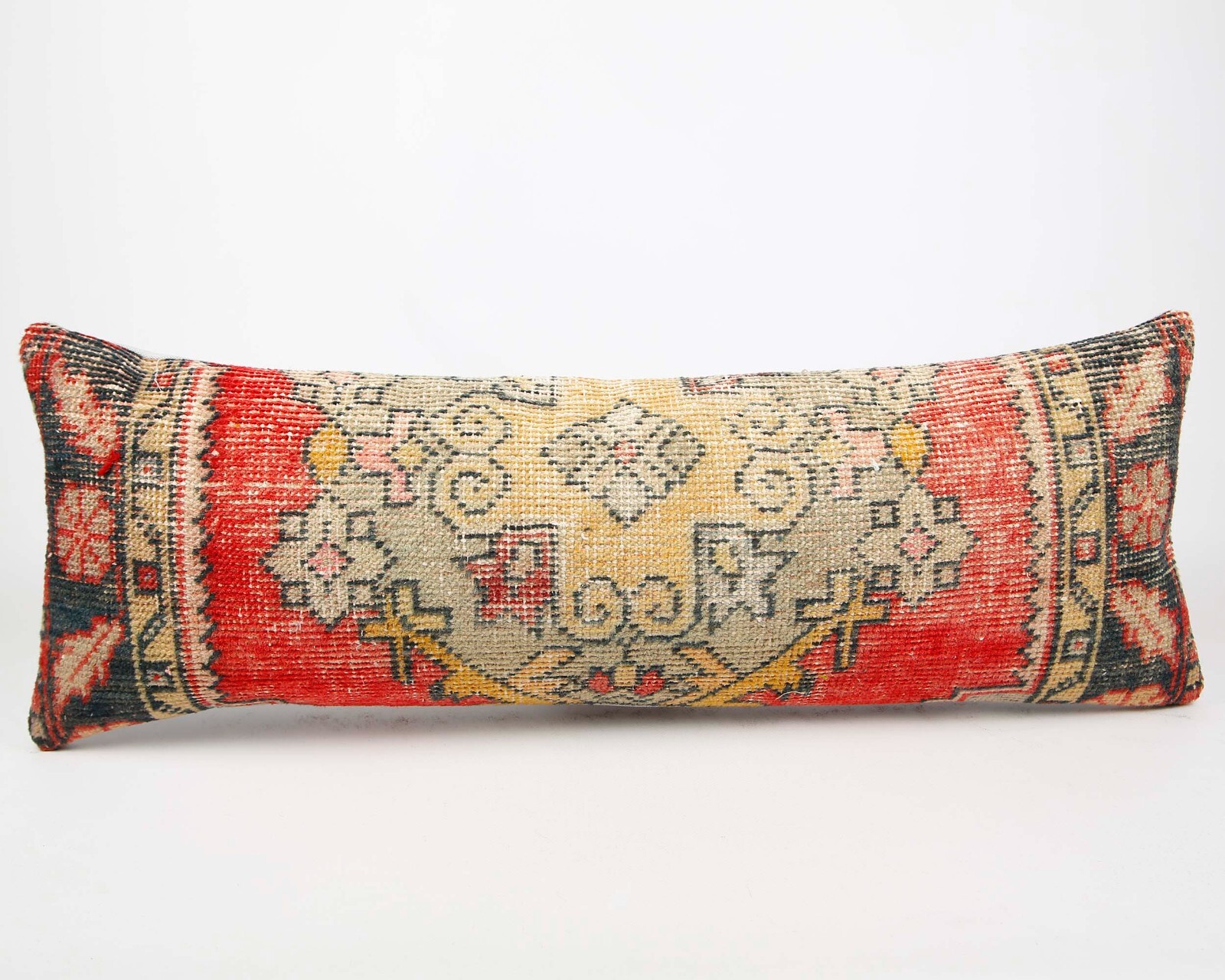 Cover With Zipper 12x36 Kilim Body Pillow Case Patterned Lon