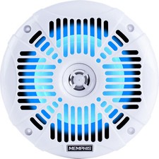 Memphis Audio MXA602SLW Powersports 6.5" Coax - White Grill
