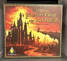 NEW SEALED - FALLEN CITY OF KAREZ Fantasy Board Game Golden Egg Games