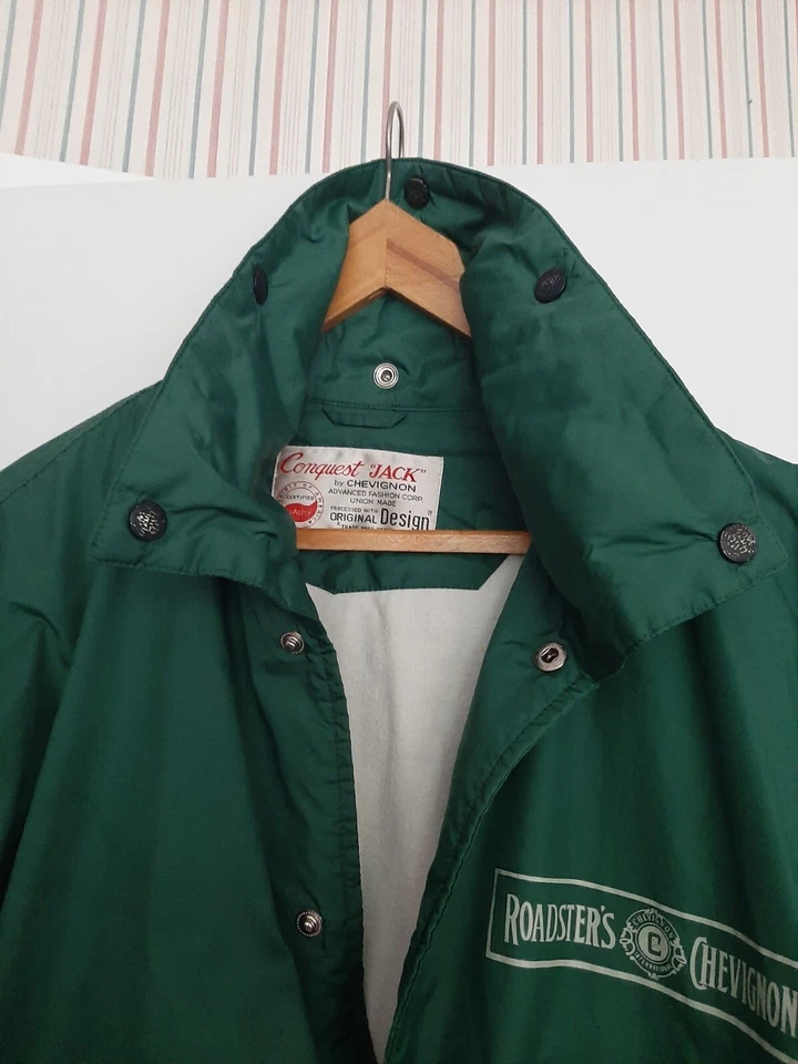 Chevignon WInd u. Regenjacke Herren gefüttert Gr.XL schönes Grün Super! - Bild 3 von 4