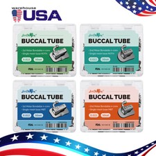 Dental Orthodontic Buccal Tubes 1st 2nd Molar MBT Roth 022 Bondable Mesh Base
