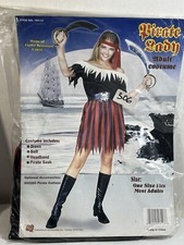 Pirate Lady One Size Dress Headband Sash Belt RG Costumes