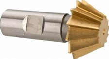 Made in USA 1-1/2" Diam x 5/8" Width of Cut, 60? Included Angle, Shank Connec...