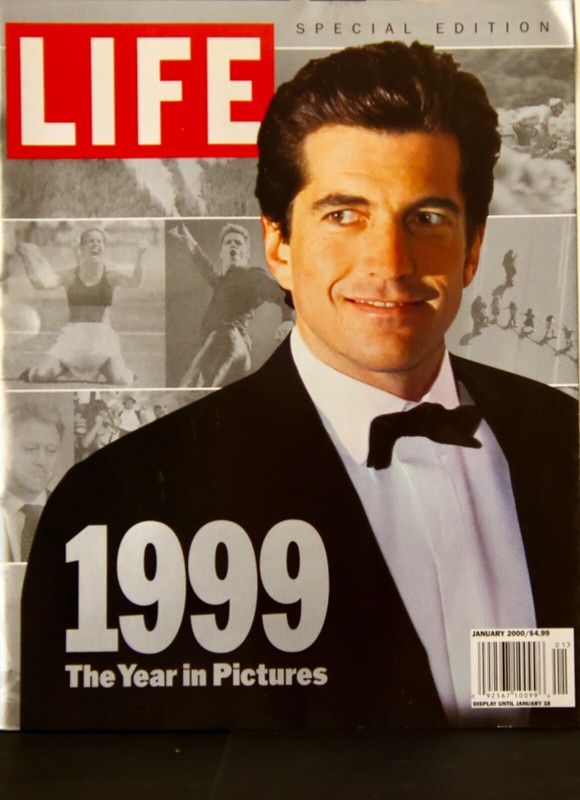 Life Mag, 1999, Special Edition , "The Year in Pictures",JohnKennedy Jr, Cover.
