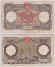 Banconota 100 Lire Italia Italia 5.10.1931 PIC 55 (134066)