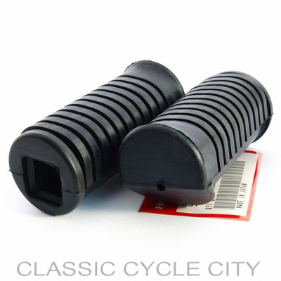 Honda CL 350 Fußrastengummis Gummis Fußrasten Gummi Set Vorne Rubber Step Front