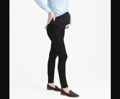 J Crew NEW NWT Womens 28 Black Maternity Jeans Stretch