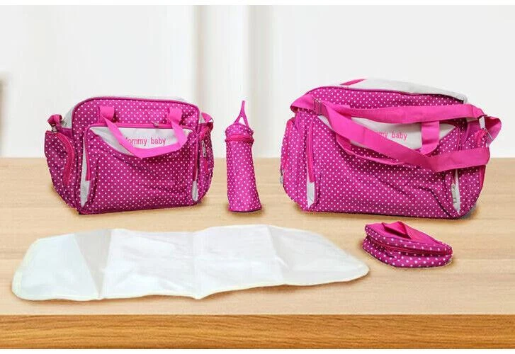 Mummy Maternity Hospital Organiser Diaper Baby Nappy Changing Shoulder Bag Set
Opens in a new window