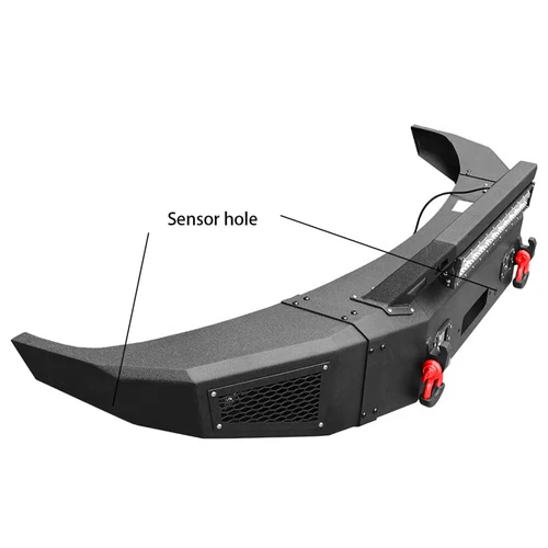 For 2017-2022 Ford F250/F350/F450/F550 Super Duty Front Rear Bumper W/Led lights - Picture 4 of 18