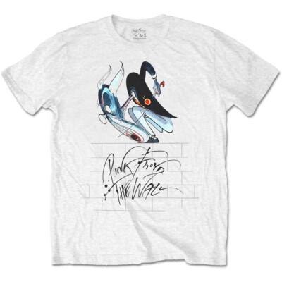 Pink Floyd The Wall Teacher (White) T-Shirt NEW OFFICIAL | eBay