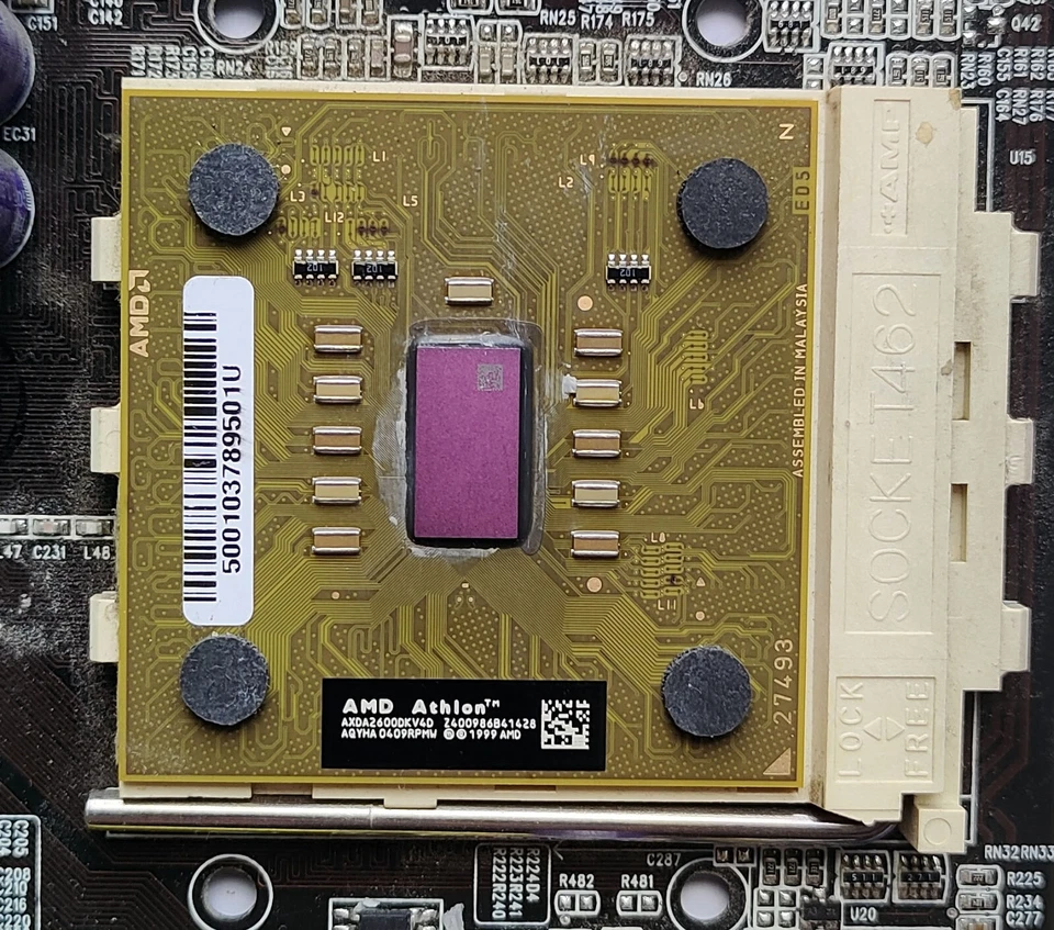 Chaintech 7NJL1 Apogee Mobo with Athlon XP 2600+ CPU and 2GB RAM - Test OK! - Image 3 of 4