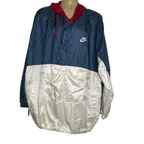 SACAI X NIKE Giacca a vento Nike tricolore XL color block vintage anni 90