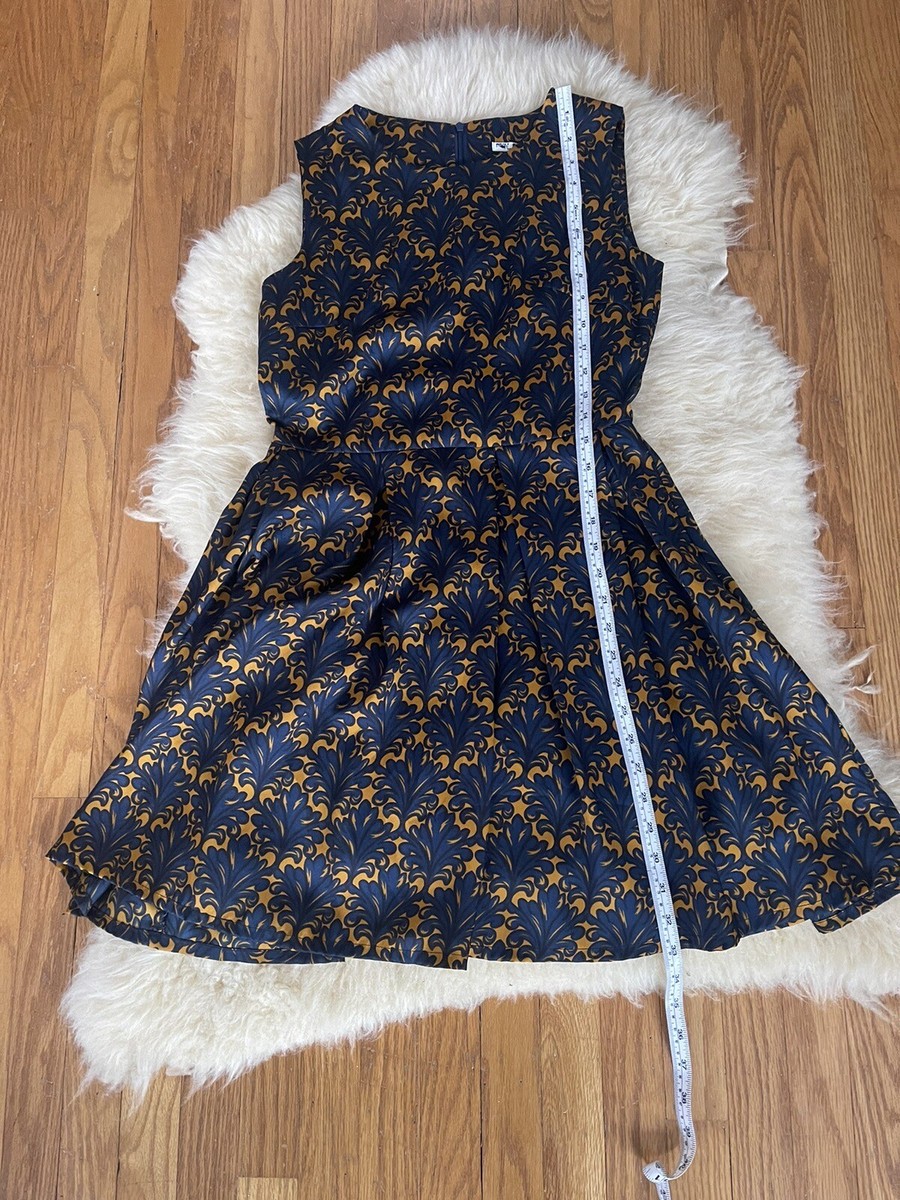 Vintage 100% Silk Miu Miu Dress Size 42 Fit N Flair | eBay