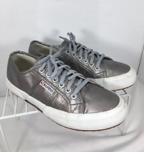 superga cotmetu silver