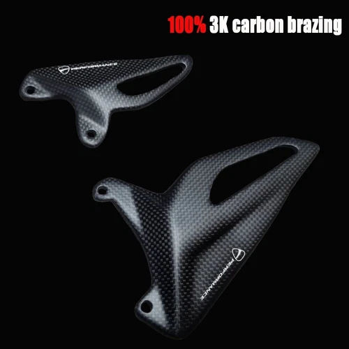 Ducati 2018-2024 Panigale V4 /V4S Carbon Fiber Heel Guard Cover Matte - Bild 3 von 10