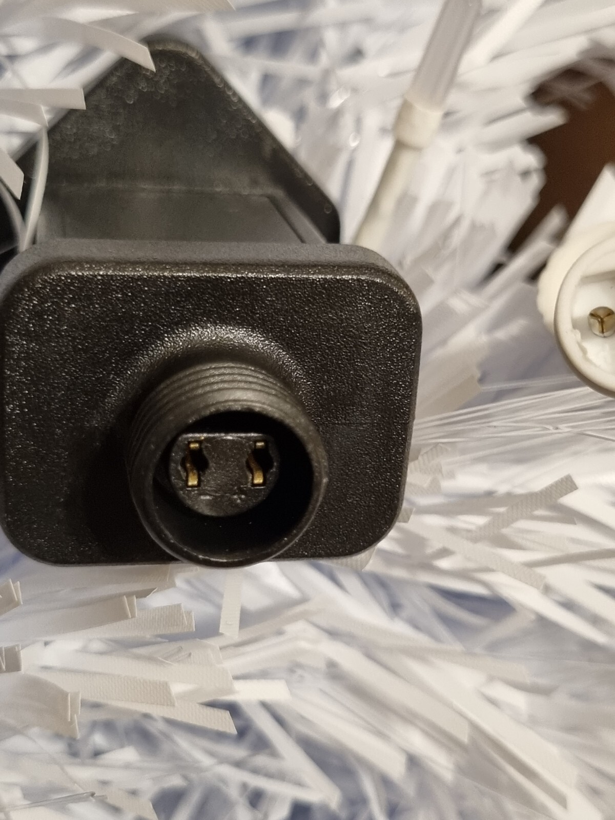 Winter White Christmas Tree Fibre Optic Pink Led non working