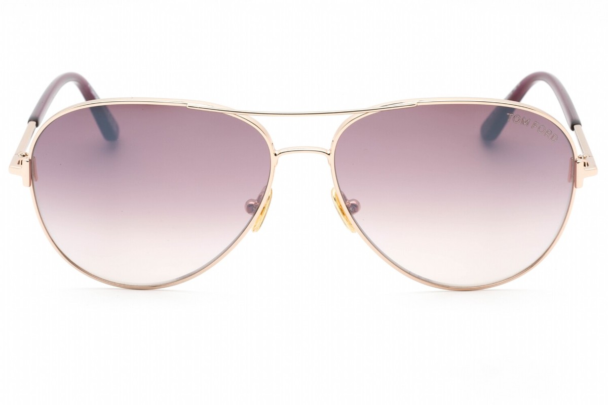 TOM FORD FT0823 CLARK 28U Sunglasses Rose Gold Frame  display picture 2