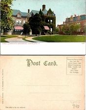 Cleveland OH Tom I Johnston Residence Postcard Unused (38055)
