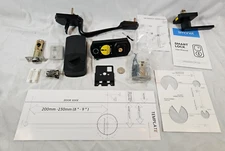 Smart Door Lock with Handles Fingerprint Keyless Entry Electronic Digital Keypad