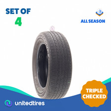 Set Of 4 Used 20560r16 Bridgestone Ecopia Ep422 Plus 92h - 5.5-7.532
