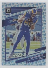 2021 Panini Donruss Optic Rocket Prizm Tyler Higbee #184 00em