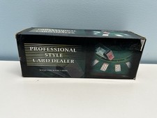 Card Casino Professional Style Card Dealer Shoe 4 Decks of Cards Open Box New