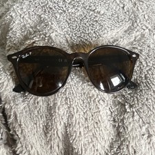 Ray-Ban RB4305 710/73 Round Tortoise Brown Frame Brown Tinted Lens 53-18 145