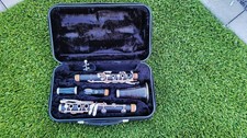 Selmer USA Omega Grenadilla Wood Bb Clarinet Used Upgraded Mouthpiece Case