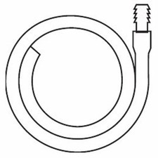 Extension Tubing Hollister 18 Inch L; 11/32 Inch ID; Ov