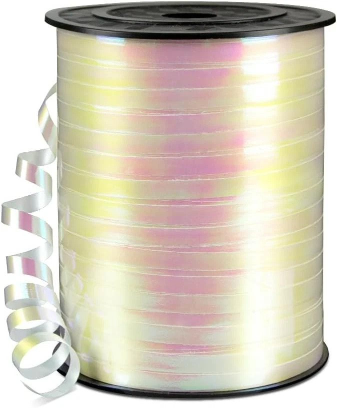 Cinta rizadora de 500 yardas, cintas rizadas de 3/16" para manualidades, globo blanco degradado Foto 3 de 4