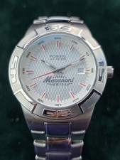 stainless steel Fossil quartz watch, the AM model 100 meters water Resistant