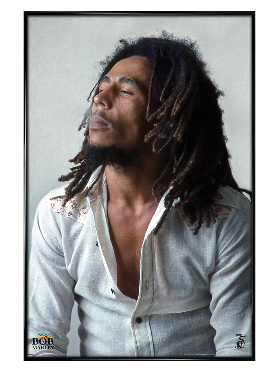 Gloss Black Framed Bob Marley (Redemption) Maxi Poster