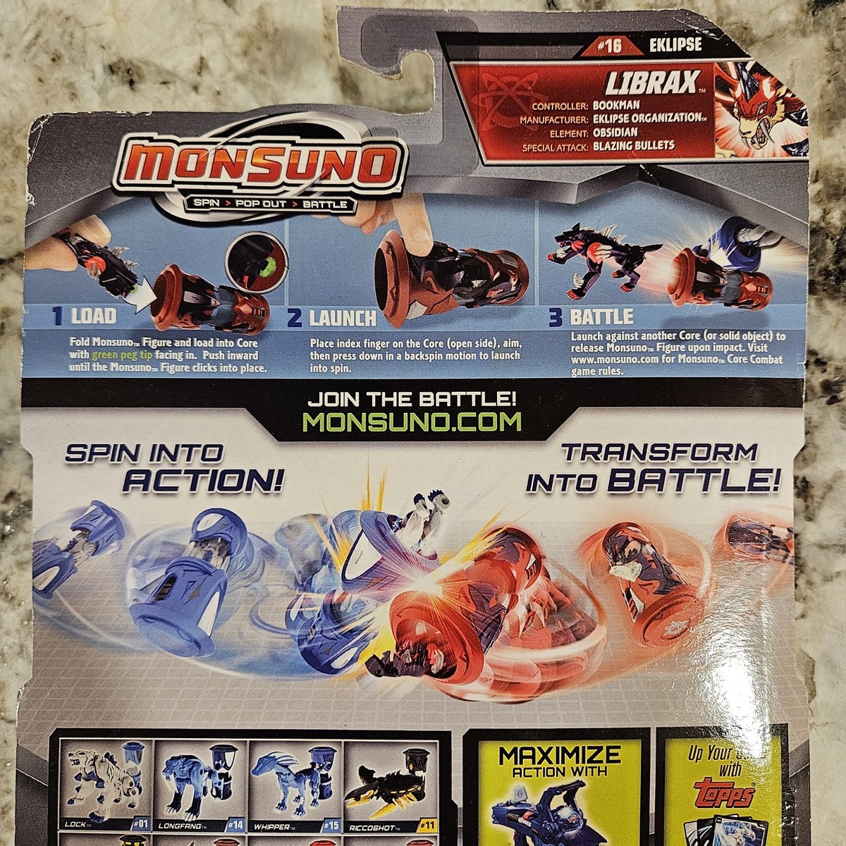 NEW Monsuno Librax Eklipse Figure Jakks Pacific 2012 FREE SHIPPING