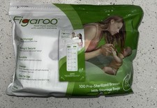 Figaroo Pre-Sterilized Breast Milk Storage Bags 3 Pack, 300 Bags Included 