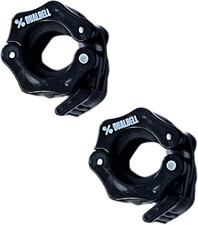 Weight Collars, Quick Release Barbell Clamps for 1" Standard Diameter Bars, Exer