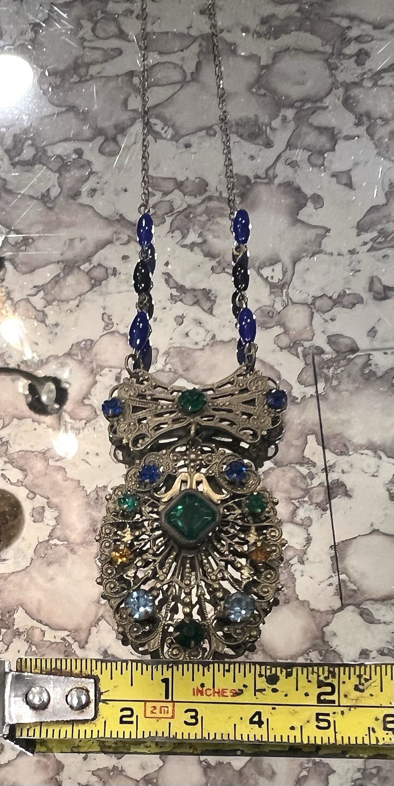 Vintage Austro-Hungarian Necklace, 1930's, Vintag… - image 5