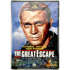 THE GREAT ESCAPE (1963) DVD McQueen Garner Attenborough - NIW Unopened