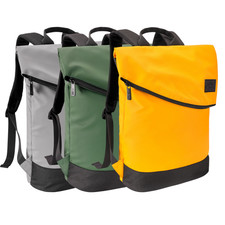 Rucksack Urban Style 16L Freizeit Rucksack Rolltop Tagesrucksack Schule Arbeit