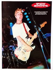 GREEN DAY~BILLIE JOE LIVE~1994 POSTER~VINTAGE FULL PAGE MAGAZINE PINUP CLIPPING