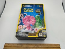 National Geographic Crystal Garden. Crystal growing kit STEM