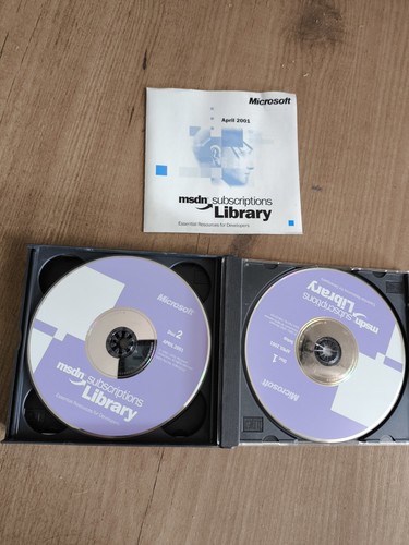 MSDN Subscriptions Library July 2001 Microsoft - Afbeelding 2 van 5
