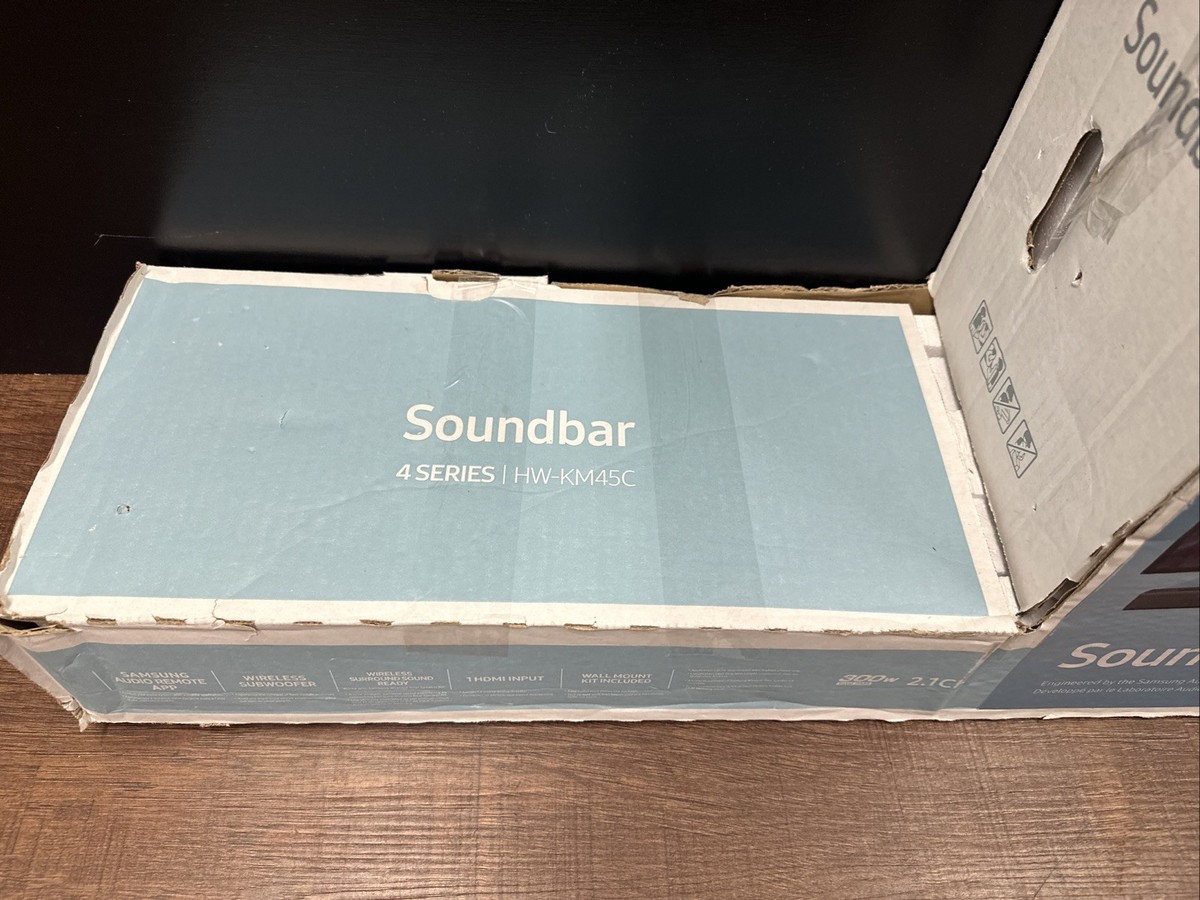 Samsung HW-KM45C Channel Soundbar Wireless Subwoofer Black