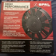 SPAL 437 CFM 7.5in Fan - Push (VA14-AP7/C-34S)